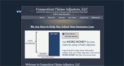 Desktop Screenshot of ctclaimsadjusters.com
